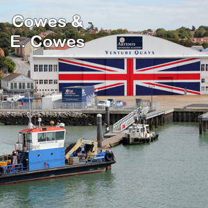 Logo for Cowes / East Cowes - part of the Coastal Trail